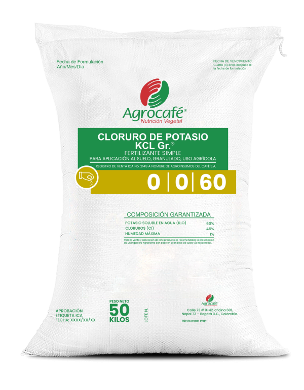 Cloruro de Potasio KCL Gr.